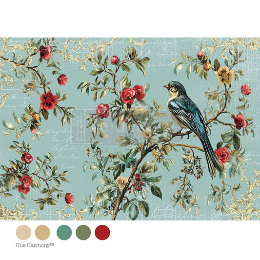 Re-Design With Prima® A1 Decoupage Fiber - The Velvet Nest 23.4x33.1"