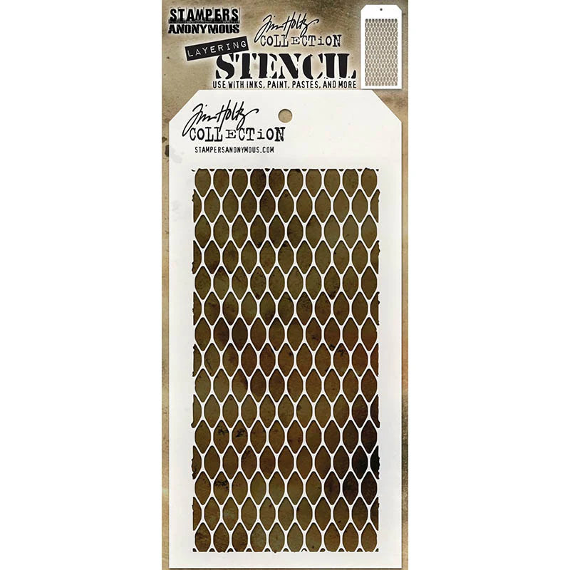 Stampers Anonymous & Tim Holtz - Layering Stencil Mesh