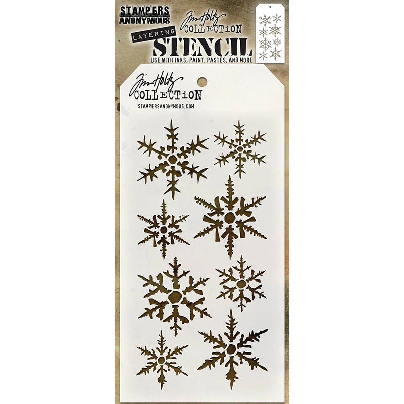 Tim Holtz & Stampers Anonymous Snowflakes Stencil