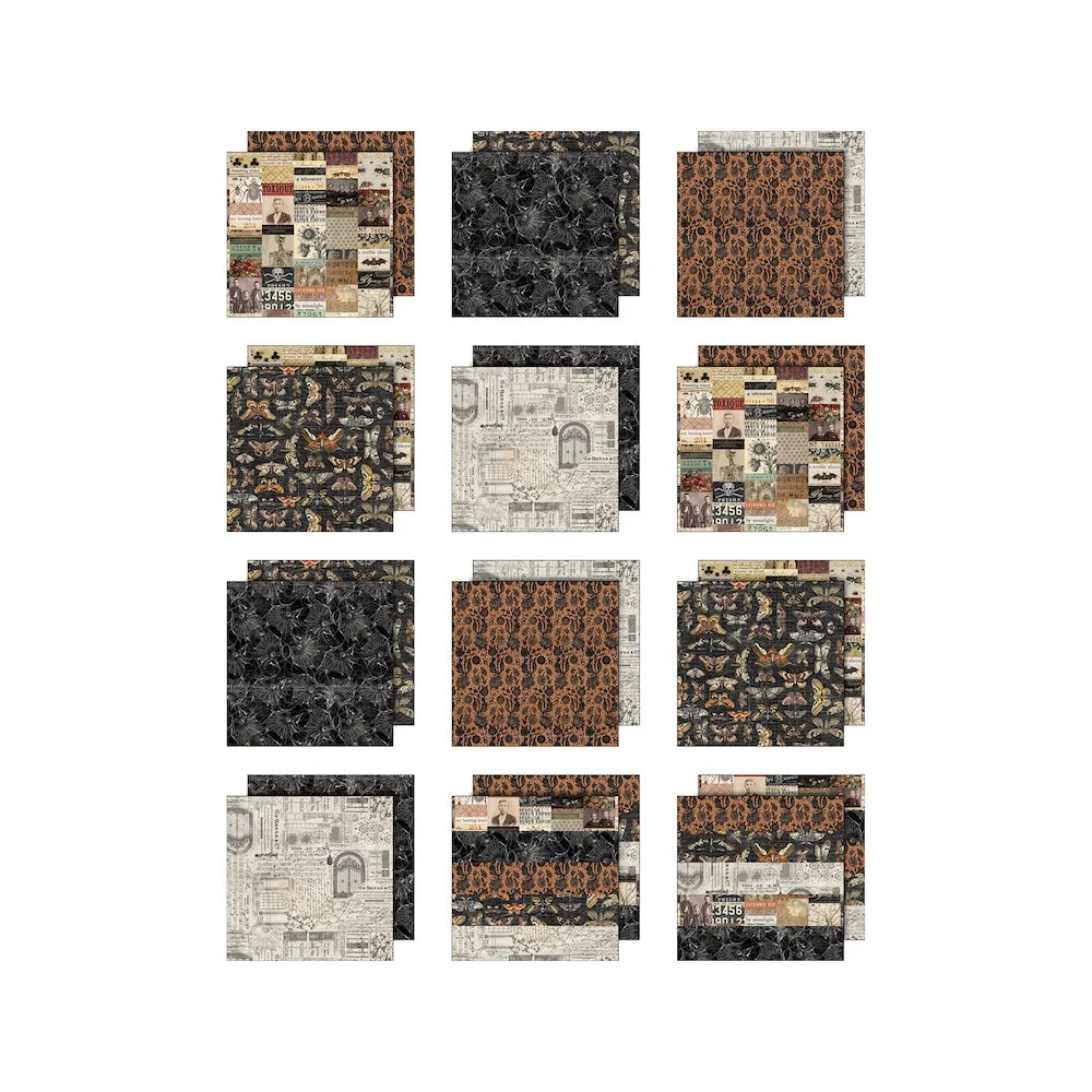 Tim Holtz Idea-Ology Palette Paper Halloween 8x8