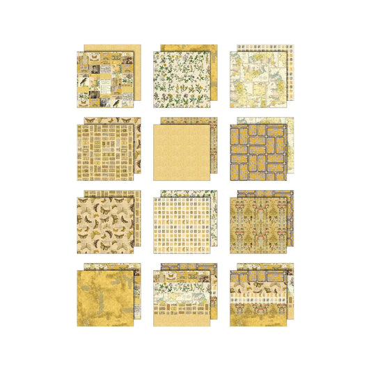 Tim Holtz Palette Collection Yellow 8x8"