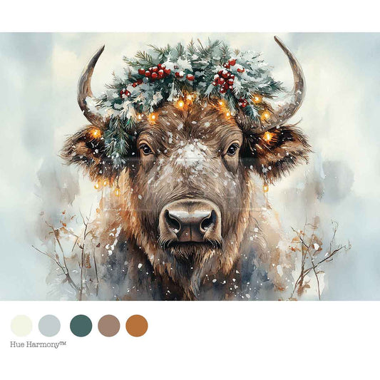 Re-Design With Prima® A4 Decoupage Fiber - Twinkle Moo 11.69x8.27"
