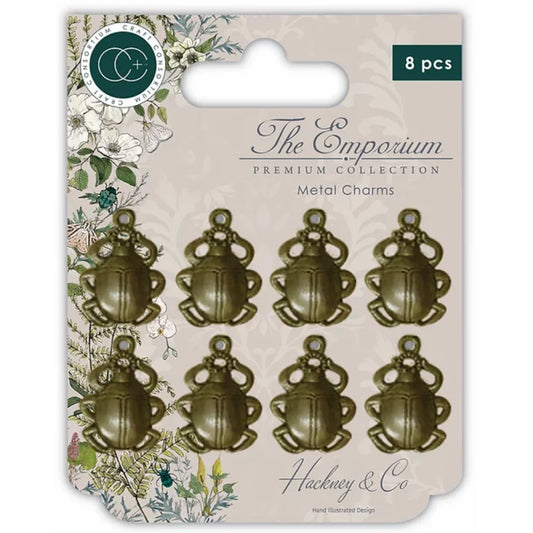 Beetle Metal Charms