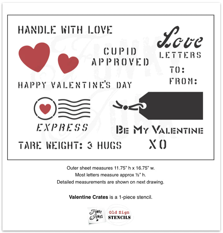 Muddaritaville Studio - Valentine Crates