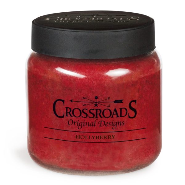 country crossroads candle-hollyberry
