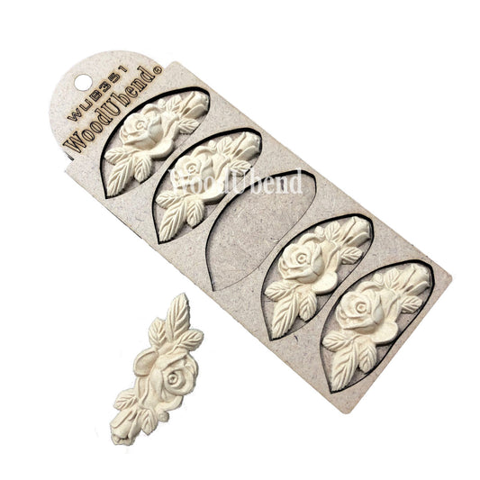 Pack of 5 Rose Garlands 3x7 cm