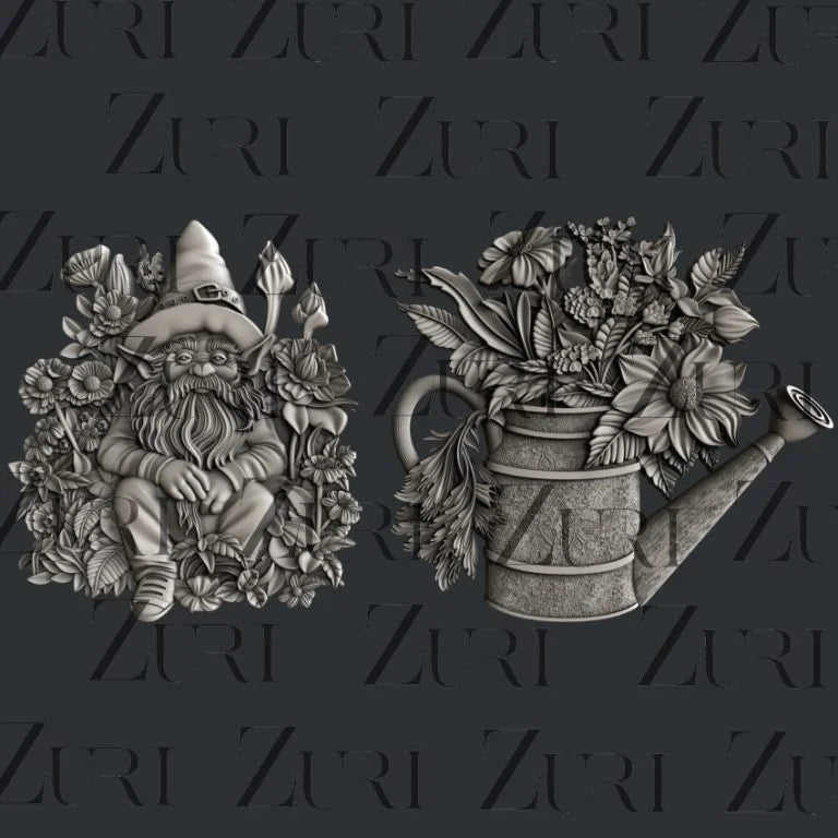 Zuri In the Garden Collection Garden Decor Set 1