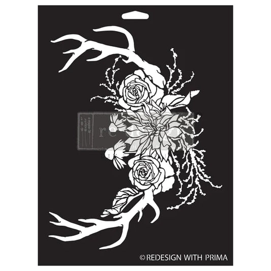 Redesign Decor Stencil Wildwood Cabin