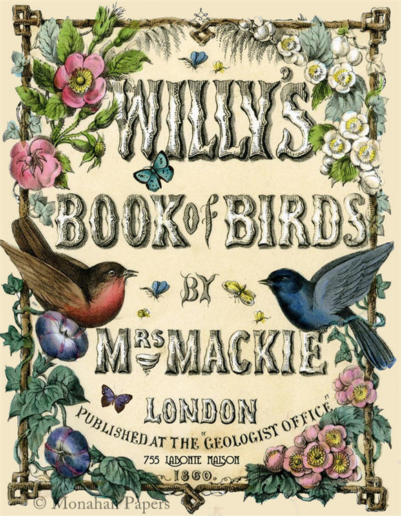Monahan Papers - Birds, Nests & Florals Papers 11x17"