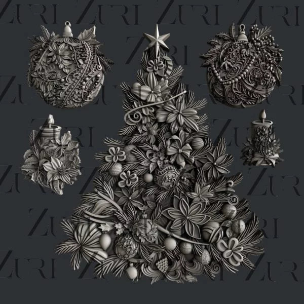 Zuri Mould - Christmas Tree