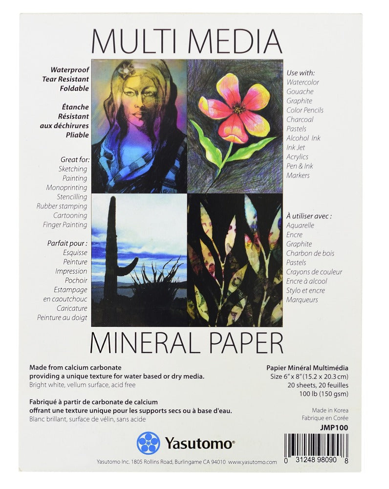 Yasutomo Mineral Paper 6x8"