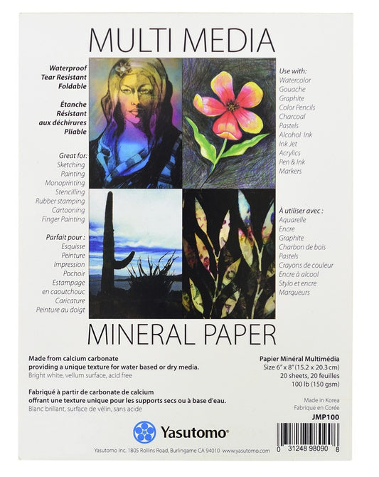 Yasutomo Mineral Paper 6x8"