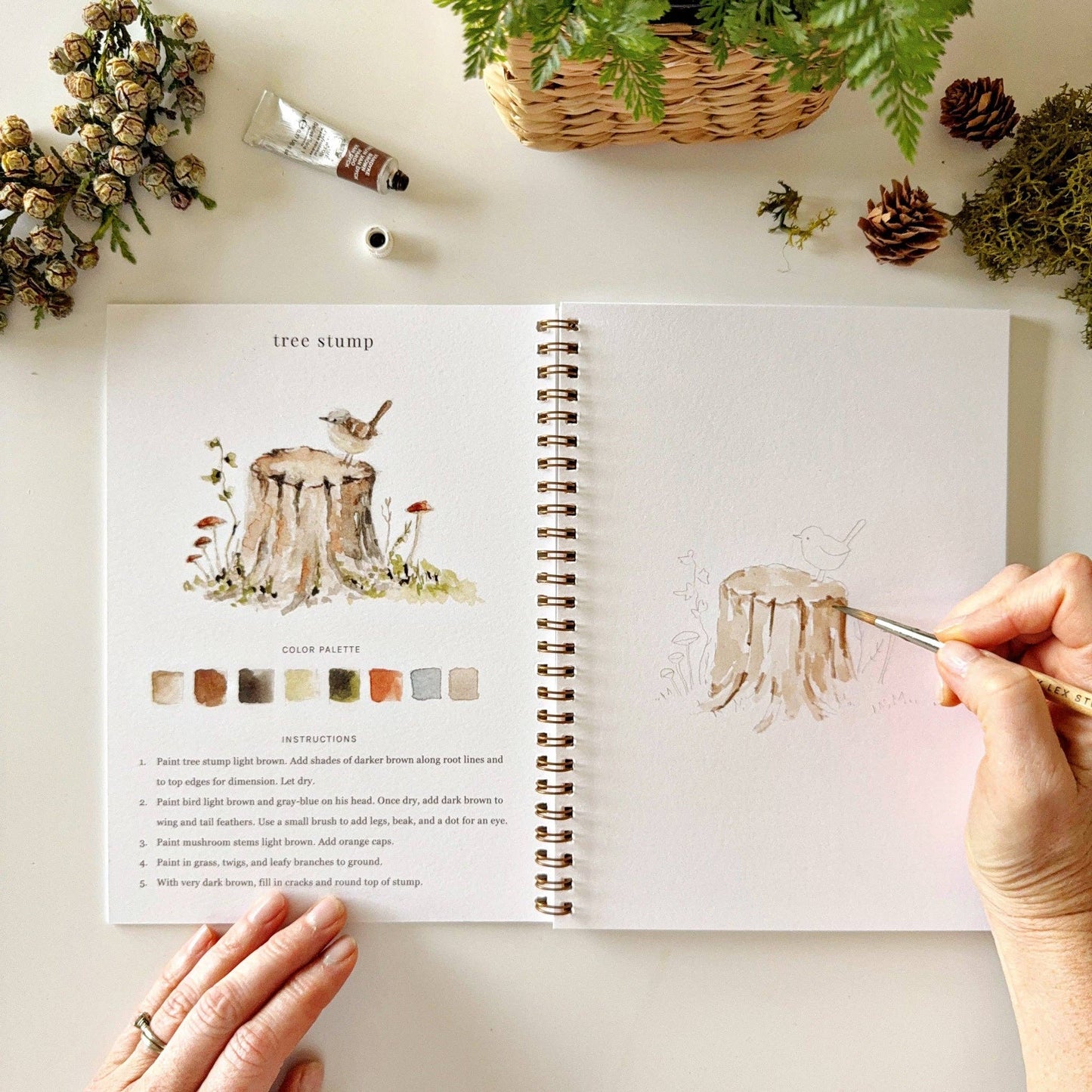 Emily Lex Studio - Watercolor Workbook Woodland