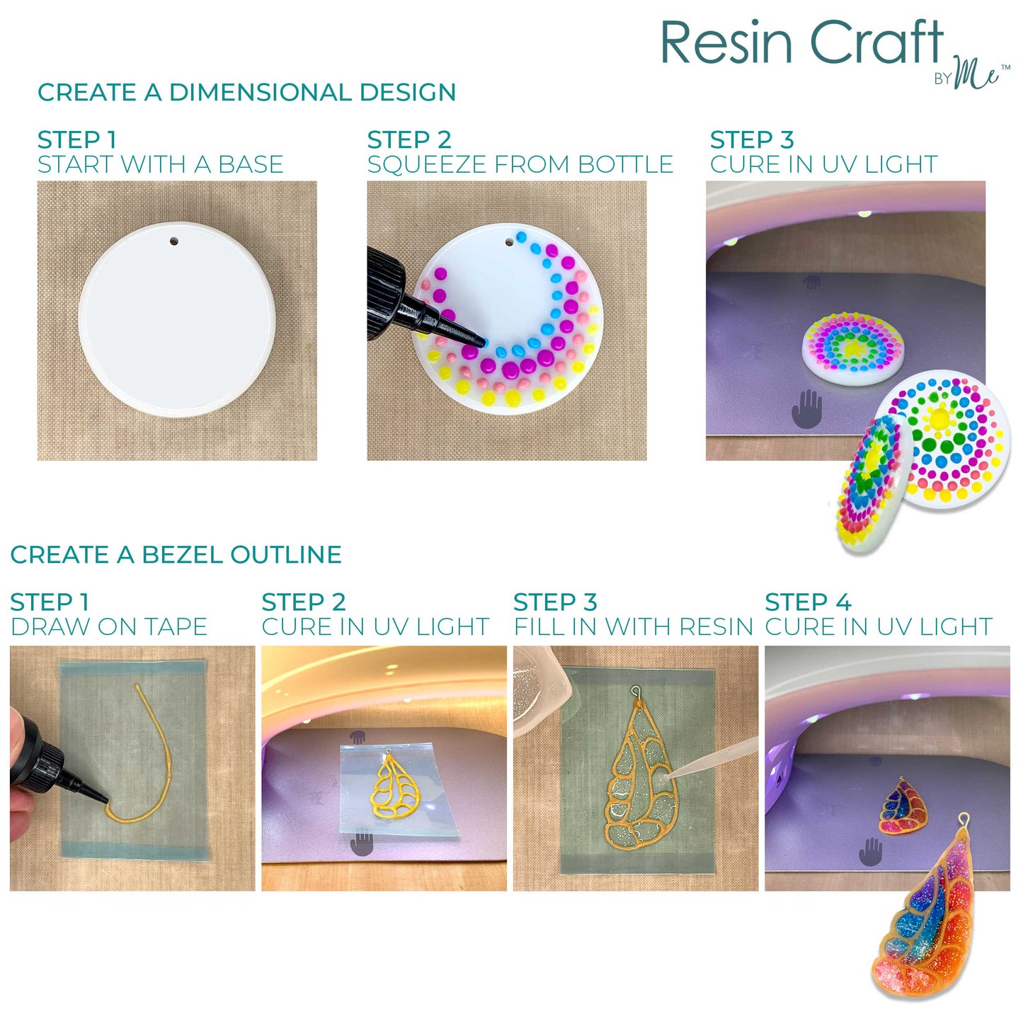 Jewelry Made by Me : Primary UV Resin Icing 10ml 4pc