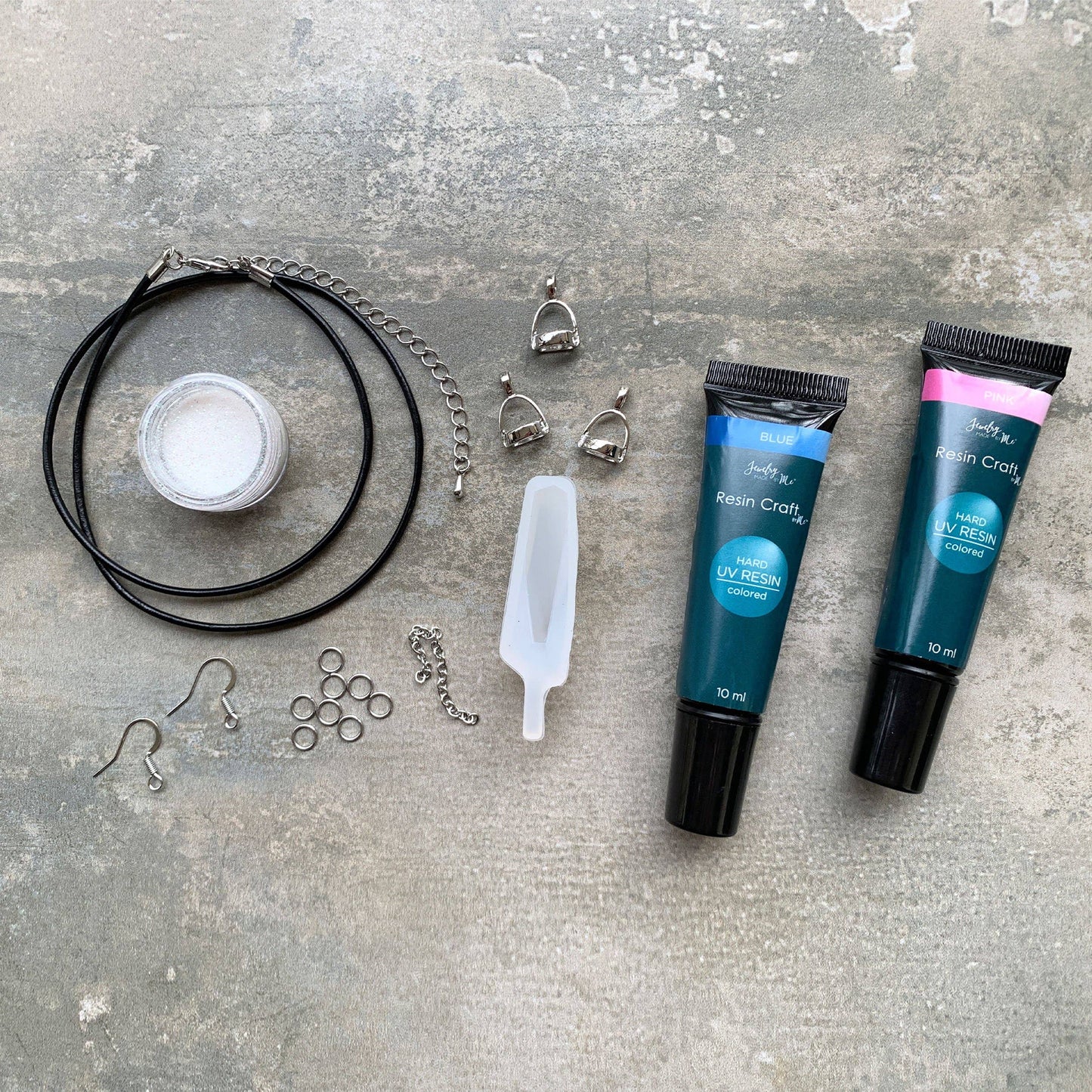 Jewelry Made by Me : UV Resin Gemstone Necklace Starter Kit