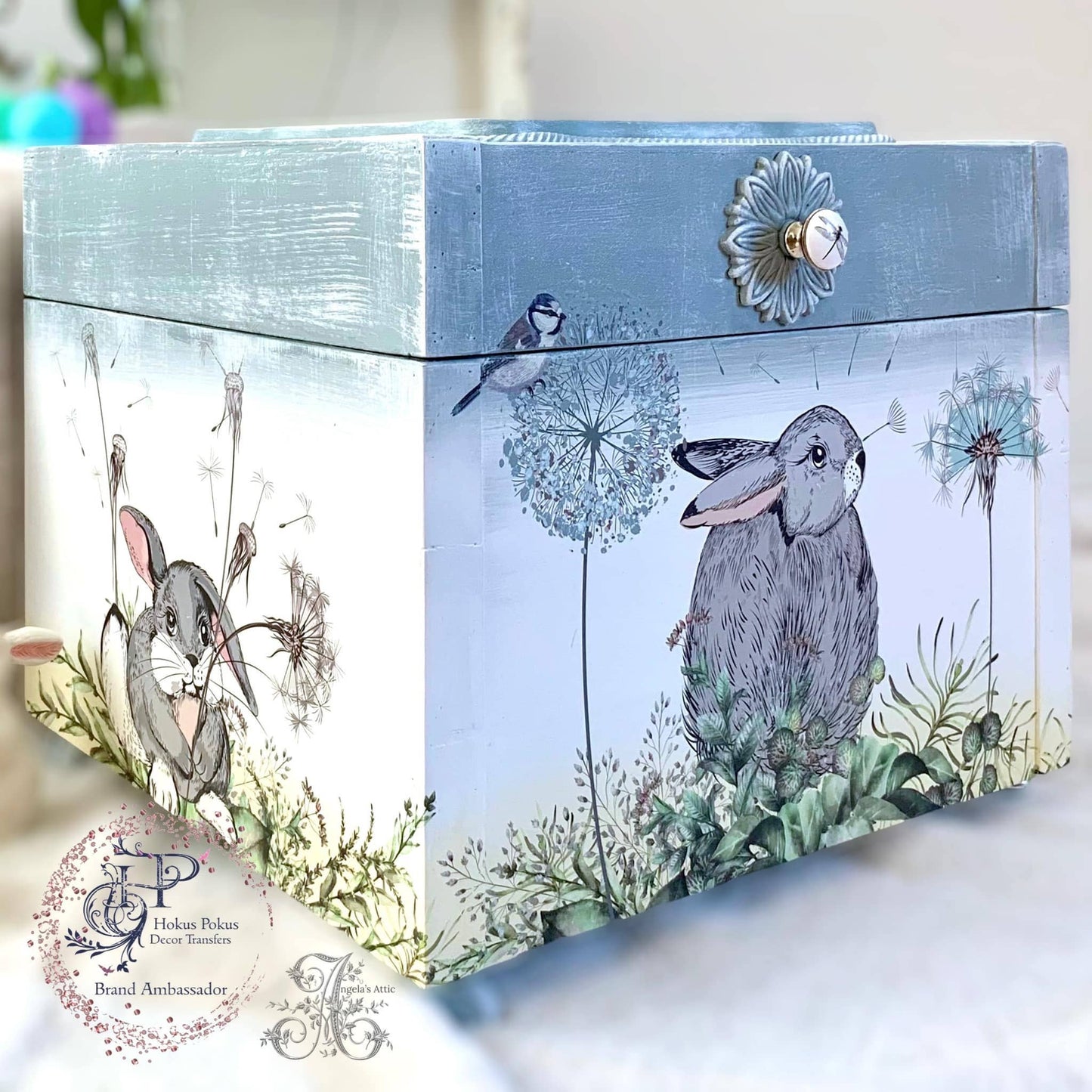 Hokus Pokus Decor Transfer Mes Lapines