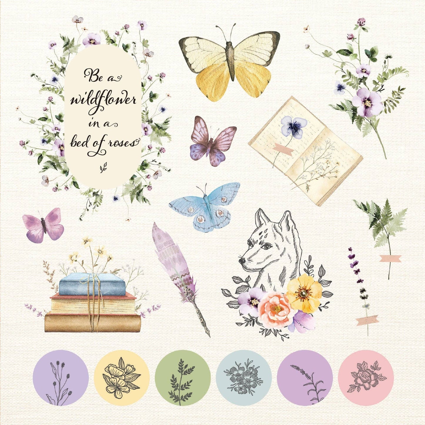 Boho Dreamss Sticker Book
