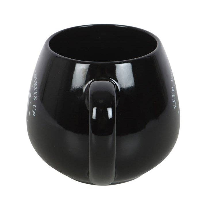 Something Different Wholesale Keep Your Spirits Up Rounded Halloween Ghost Mug