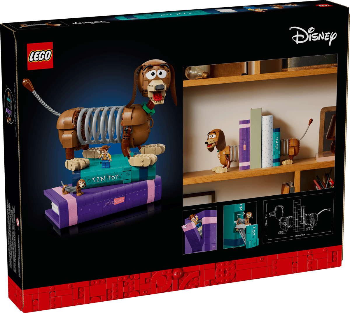 Lego Disney : Toy Story Slinky Dog Bookends