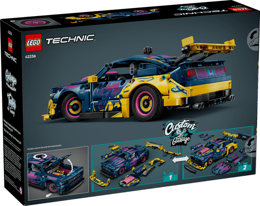Lego Technic - Custom Garage Ford Mustang GT