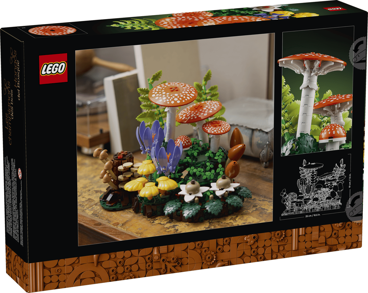 Lego Botanicals - Woodlnad Mushrooms