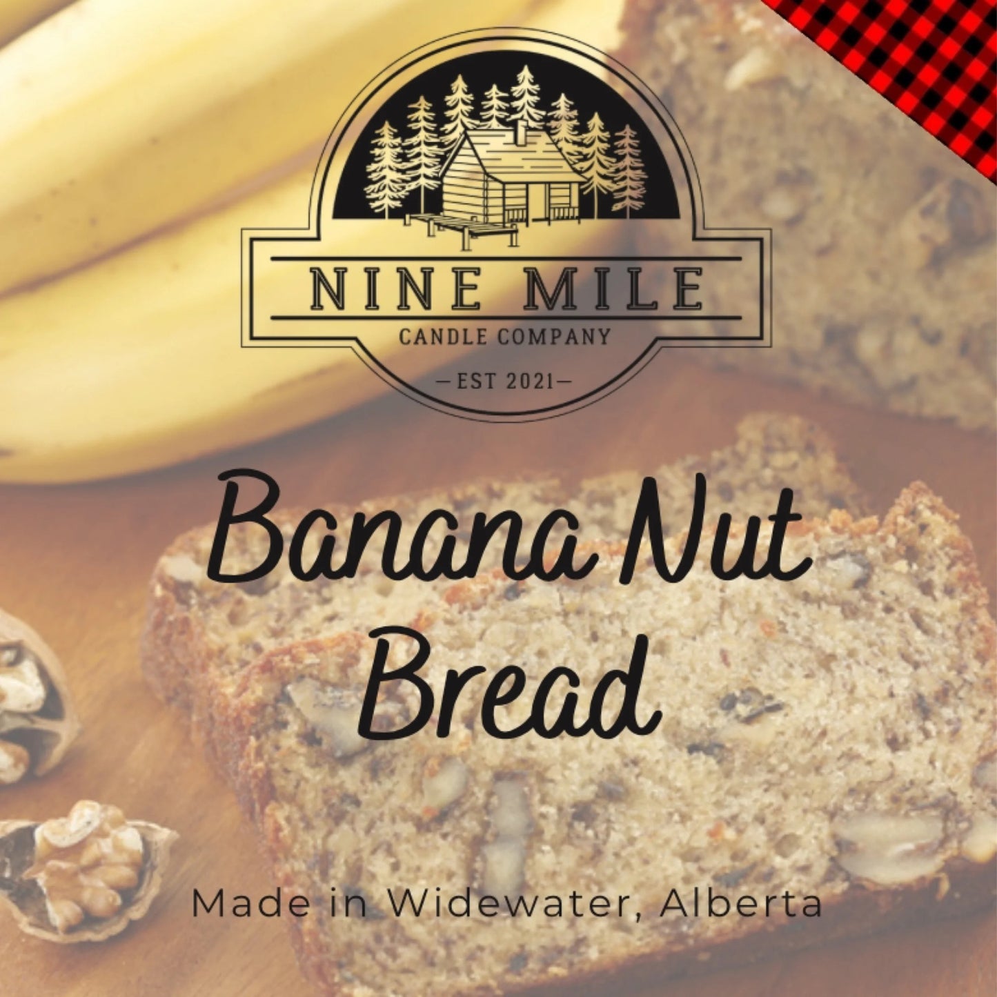 Nine Mile Banana Nut Bread 14 oz Candle