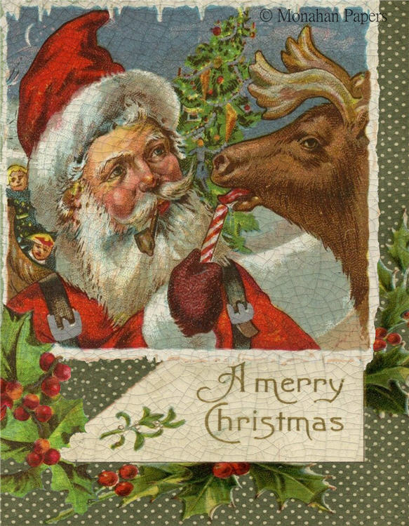 Monahan Papers - Assorted 11" x 17" 50 Piece Christmas Papers Collection