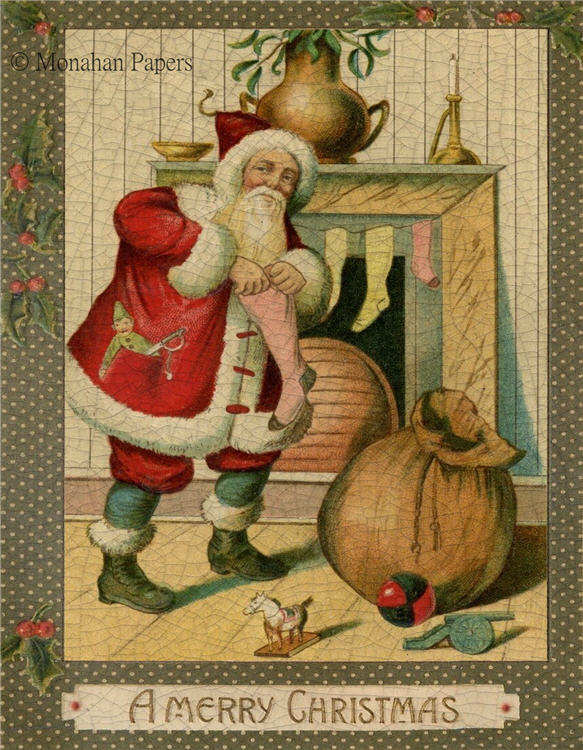 Monahan Papers - Assorted 11" x 17" 50 Piece Christmas Papers Collection