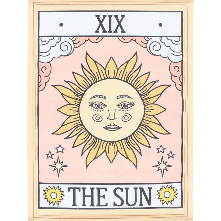 Something Different Wholesale The Sun Vintage Tarot Card Wall Hanging