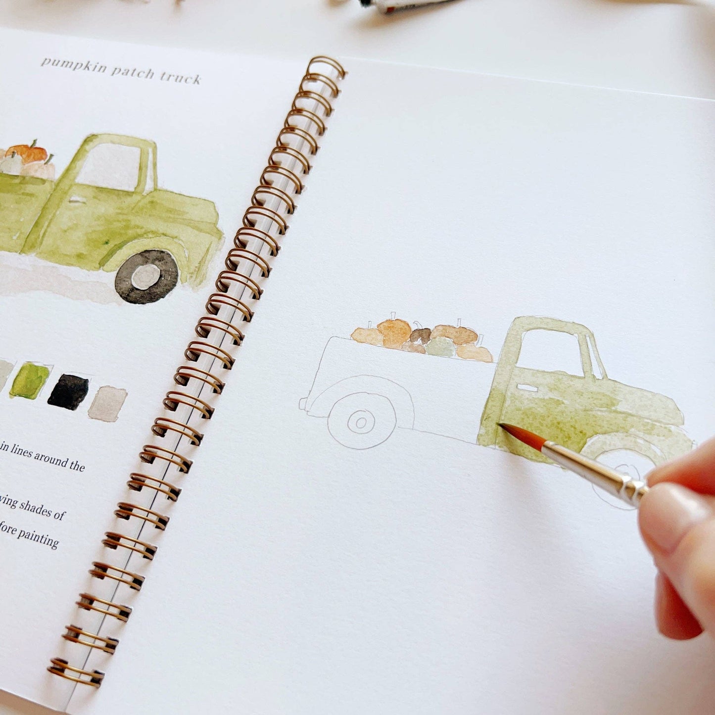 Emily Lex Studio - Watercolor Workbook Autumn