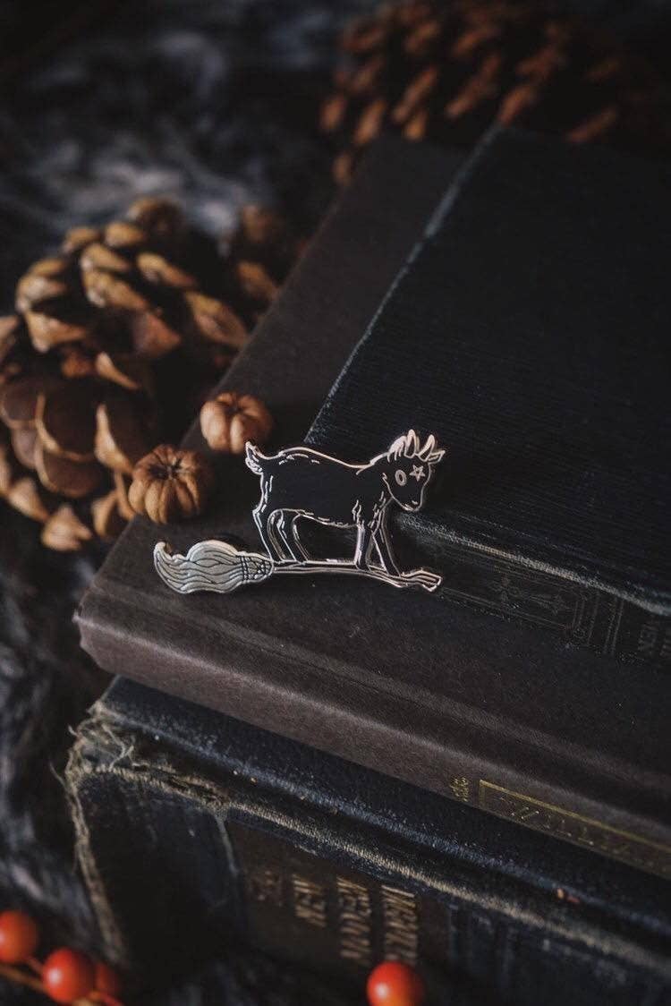 The Pickety Witch - Learning to Fly - Enamel Pin
