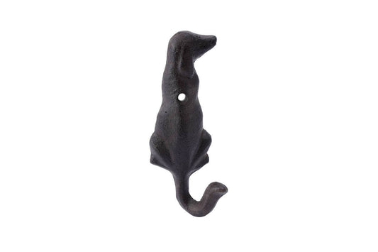 Cast Iron Back of Dog Tail Wall Hook