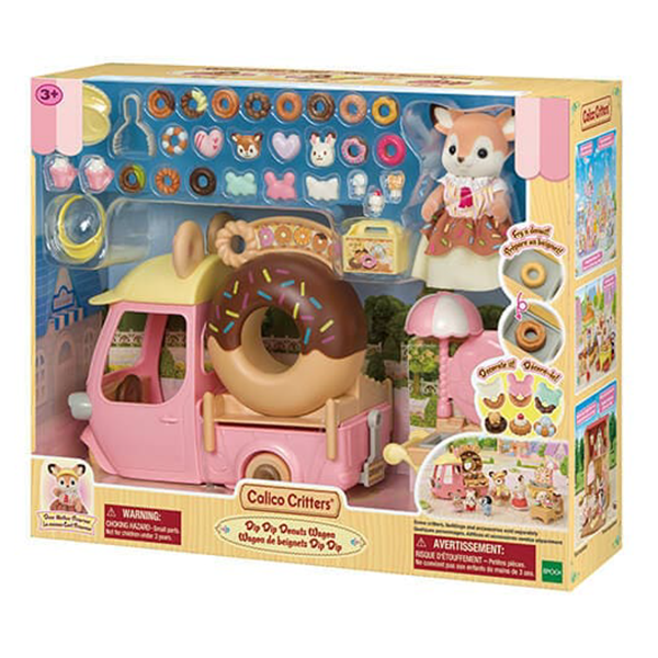 Calico Critters - Dip Dip Donuts Wagon