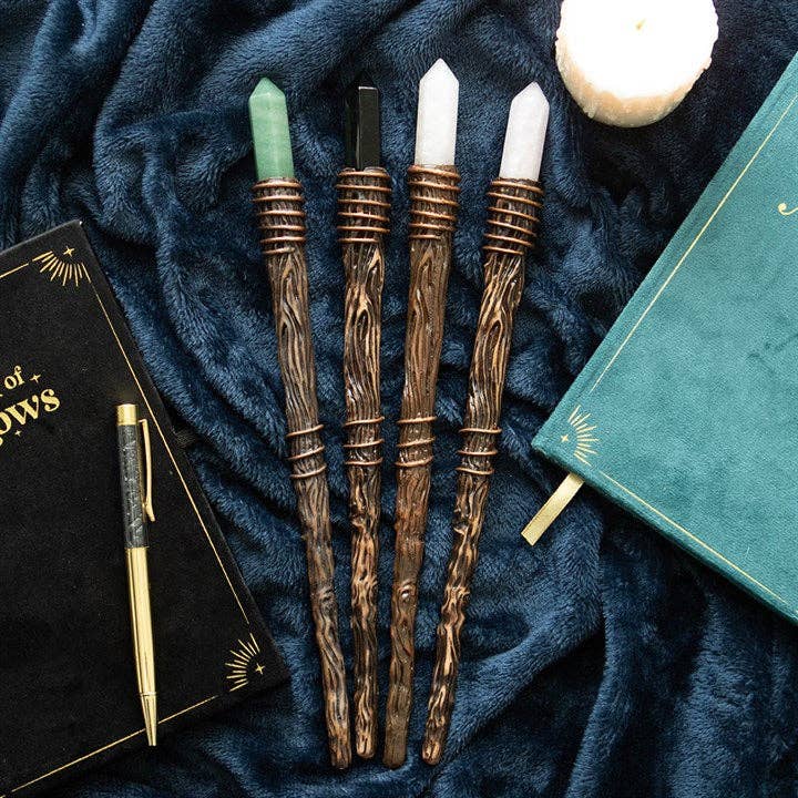 Something Different Wholesale Thin Energy Clearing Aura Quartz Crystal Wand