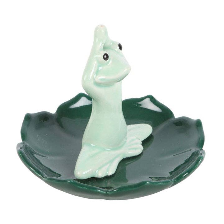 Something Different Wholesale Yoga Frog Incense Stick Holder