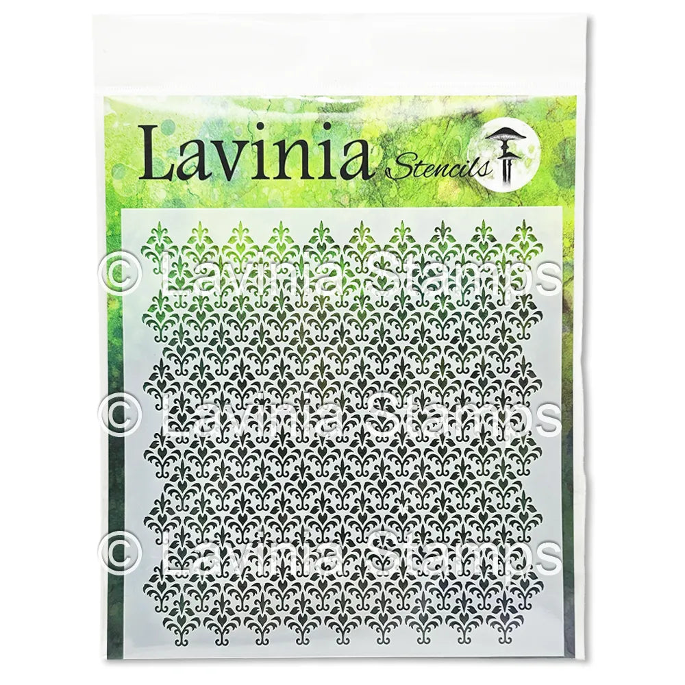 Lavinia Stamps - Stencils, Baroque Flower