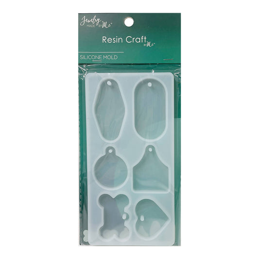 Resin Craft Silicone Mold Keychain Tags