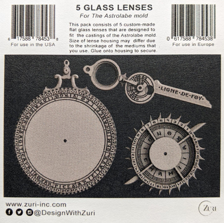 Zuri Designs Inc : Astrolabe Glass Lenses
