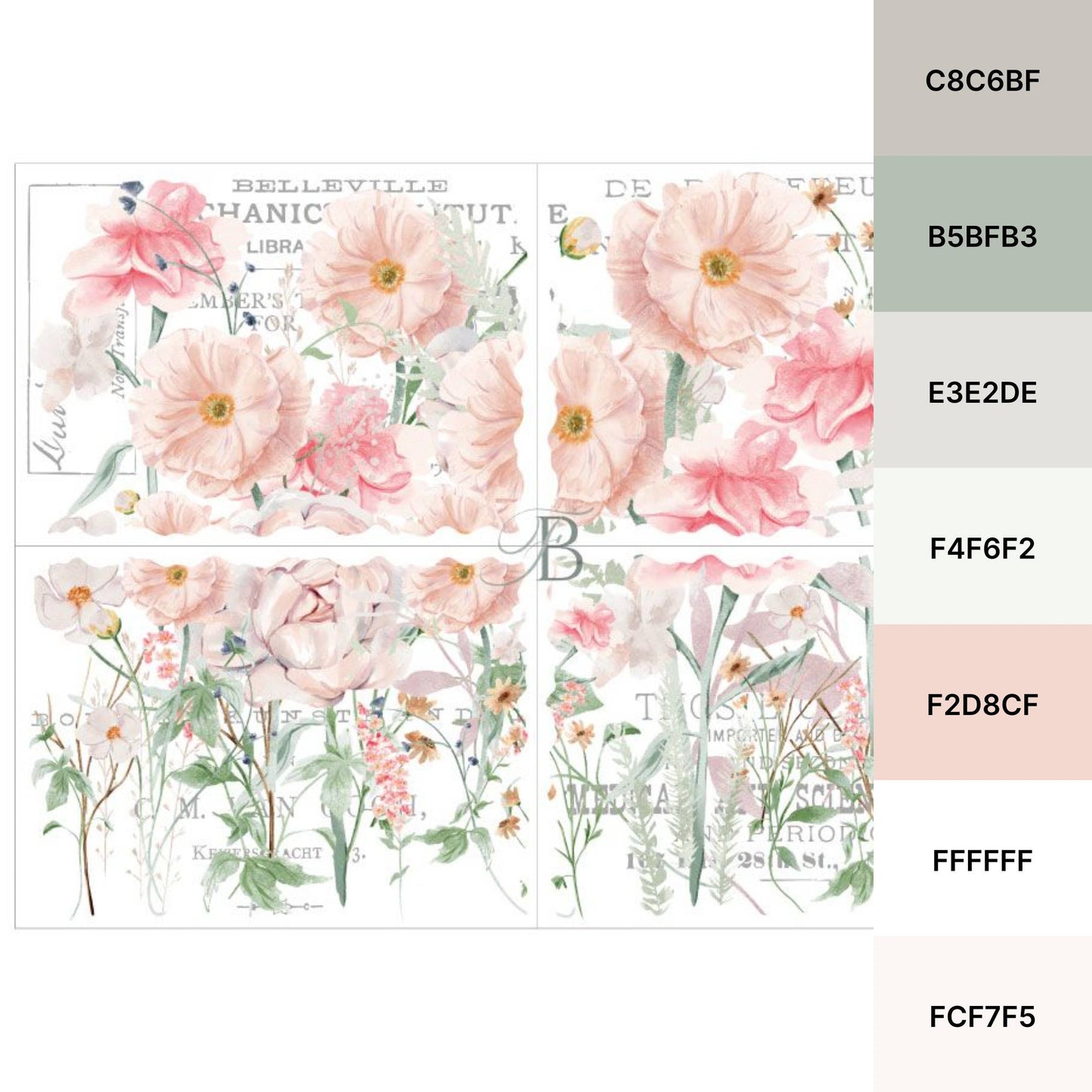 Hokus Pokus - Large Transfer - Fleur De Papier 12x16"