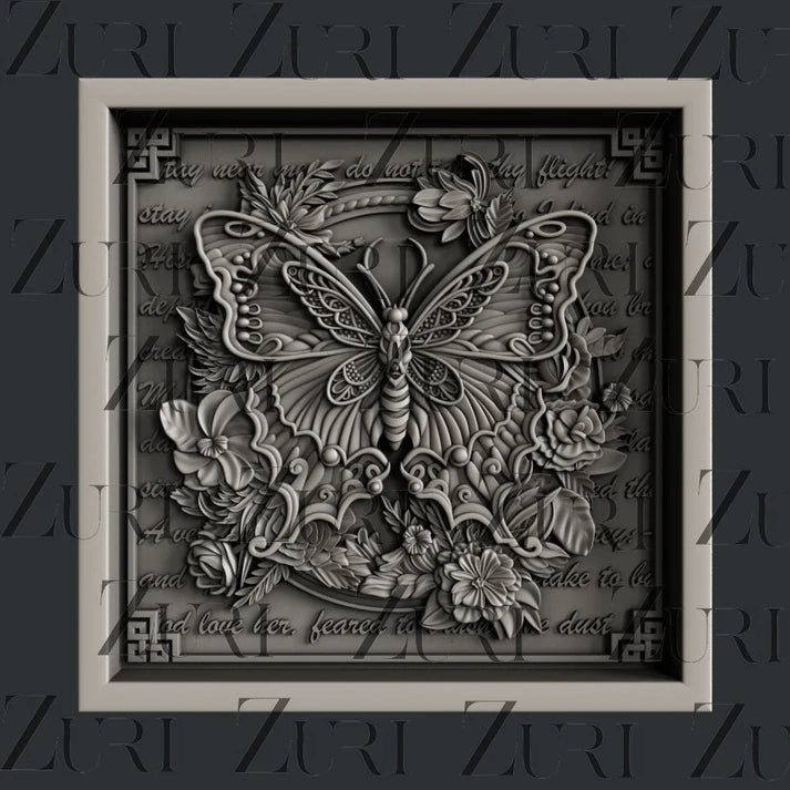 Zuri Mould - Butterfly Coaster