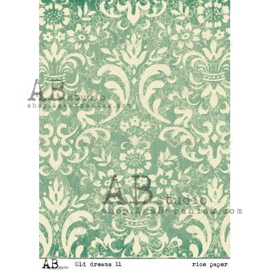 AB Studio - Old Dreams A4 Decoupage Rice Paper