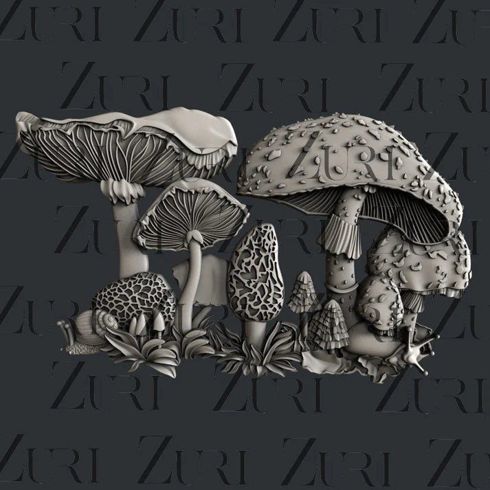 Zuri Designs - Fairyland Mushrooms