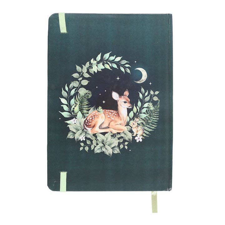Something Different Wholesale Green Fawn A5 Notebook