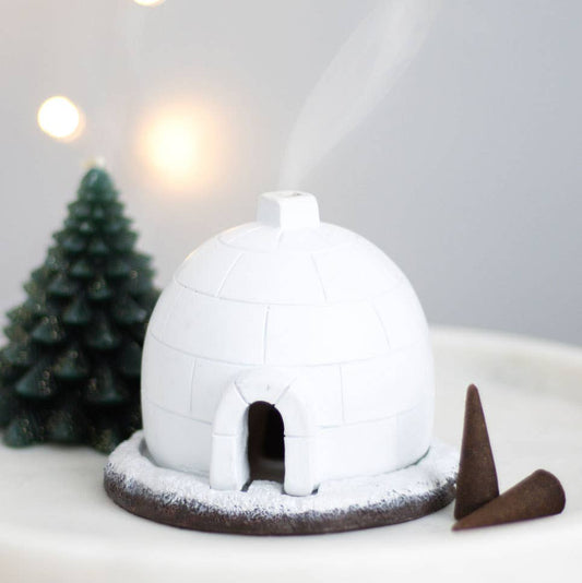 Something Different Wholesale Winter Igloo Incense Cone Burner