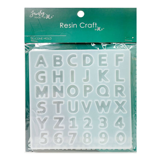 Resin Craft Small Alphabet Mould