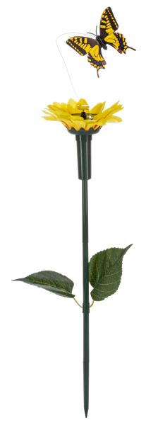 Solar Fluttering Garden Stake