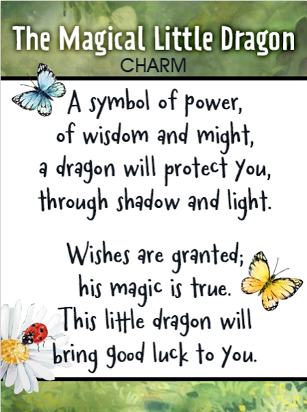 The Magical Little Dragon Pocket Charm