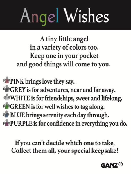 ANGEL WISHES POCKET CHARM
