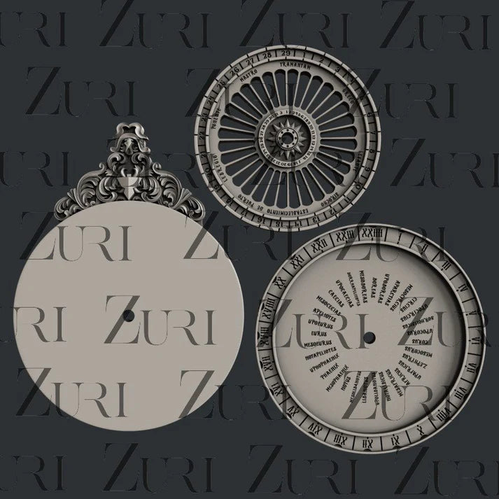 Zuri Designs Inc : Lunar Calendar