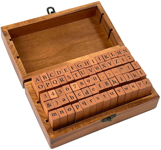 Letterpress Stamp Set